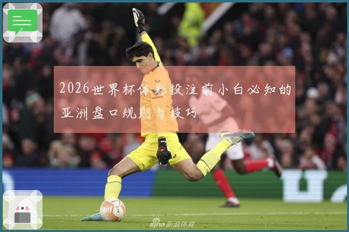 2026世界杯体彩投注前小白必知的亚洲盘口规则与技巧