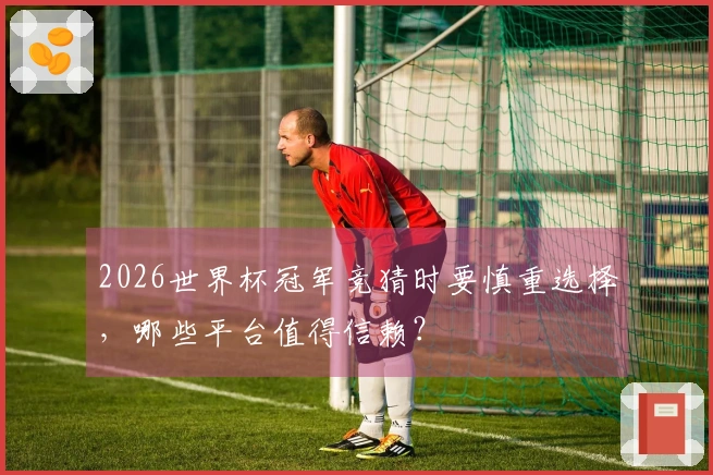 2026世界杯冠军竞猜时要慎重选择，哪些平台值得信赖？