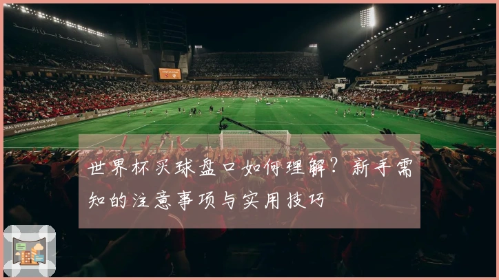世界杯买球盘口如何理解？新手需知的注意事项与实用技巧